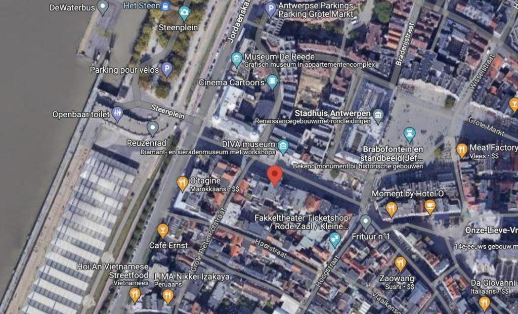 Living History - Suikernest Lejlighedshotel Antwerpen Eksteriør billede